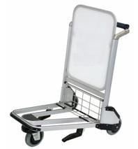 High Strength Airport Luggage Trolley Length 1000~1020 Mm With Fish Shape