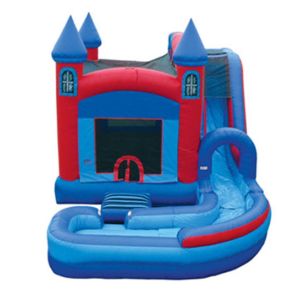China Inflatable Water Slide / inflatable giant castle slide on sale