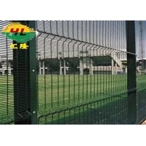 Multipurpose Powder Coated Anti Climb Wire Mesh Fencing 8GA 10GA Diameter