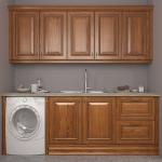 Slab Scandinavian Classical Kitchen Cabinets 10x10 Customizable