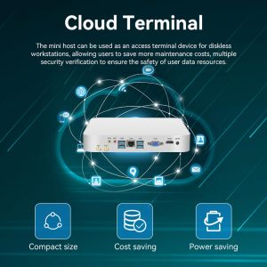 Intel Celeron N2830 J1900 Mini Computer With DDR3 RAM Up To 8GB And Single LAN