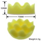 445g 39pcs Car Polishing Sponges Car Care Polisher Waxing Polishing