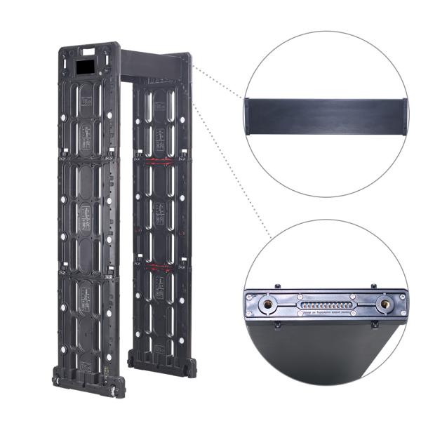 China 24 Zones Walk Through Metal Detector APP Controlled High Sensitivity Type factory