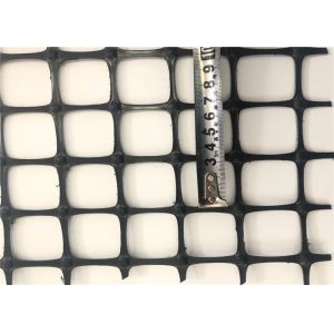 Foundation Reinforcement Biaxial 15KN Geogrid In Retaining Walls