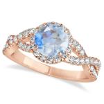 Art Unique 925 Sterling Silver Natural Blue Raw Moonstone Ring Moonstone Jewelry