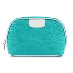 Portable Travel Shell Shape Cosmetic PU Makeup Bag