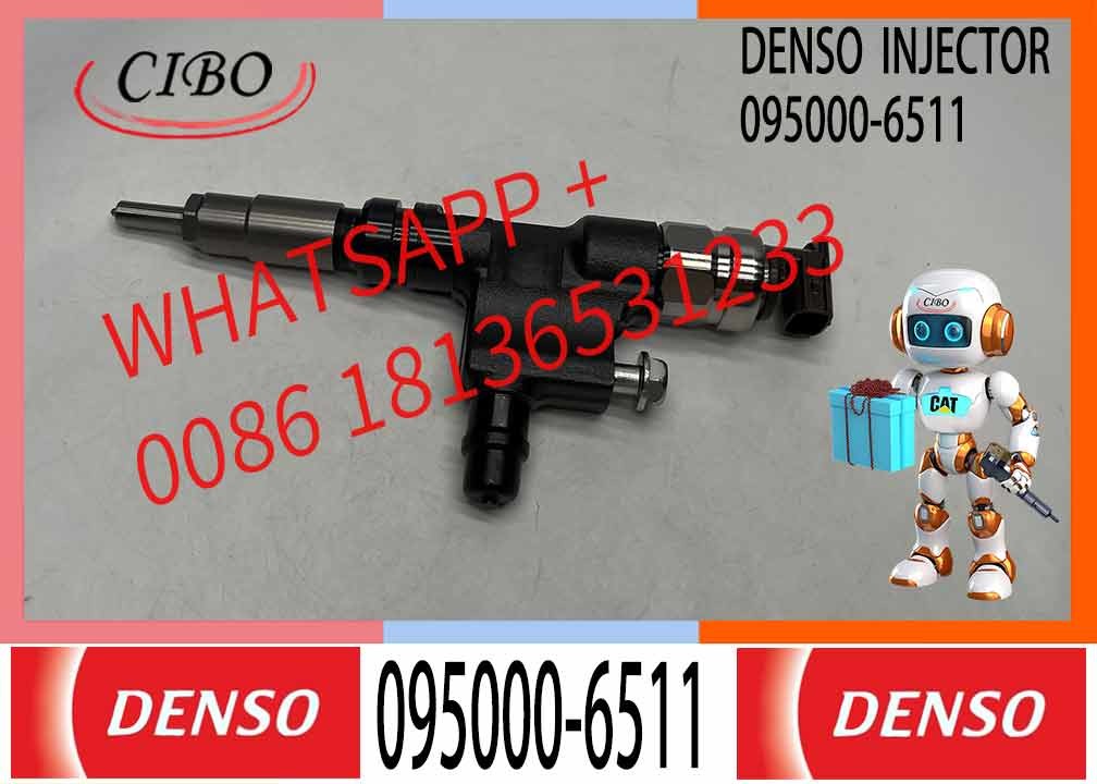 High Quality Diesel Fuel Injector 0950006511 095000-6511 23670-79016 23670-E0081 Injector for HINO N04C