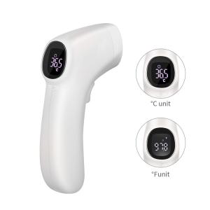 China Acrylic Household Digital Thermometer Backlight 5cm Non Contact Body Temperature Sensor factory