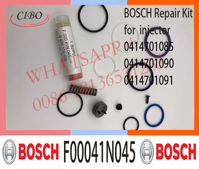 F00041N045 DIESEL SCANIA INJECTOR PARTS REPAIR KIT 0414701085 0414701090 0414701091 FOR SCANIA