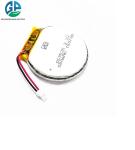 553535 580mah 3.7v Li Ion Polymer Battery Circle Shape High Capacity