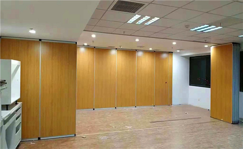Hotel Restaurant Sliding Acoustic Partition Wall / Hanging Soundproof Room Dividers Partitions