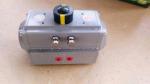 PTFE pneumatic rotary actuator double action and single action
