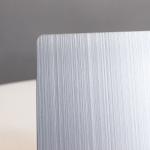 Brushed Finish Hairline Stainless Steel Sheet Metal 304 316 Ss Steel Sheet