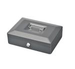 Wear Resistant 6 Compartment 10 Inch Cash Box Coin Storage Money Safe With Key