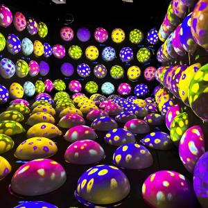 China Multi Players Pinball Interactive Projection Game Bouncing Spheres Projection factory