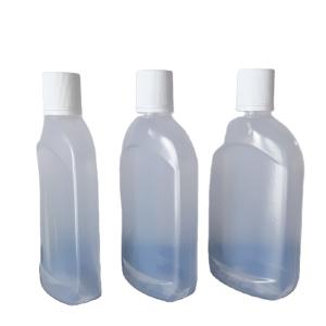 China Matte Translucent 500ml Shampoo Bottle With Screw Cap 45g factory
