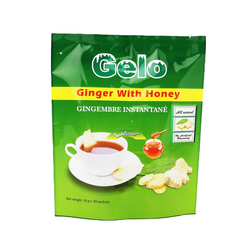 Food Grade Moisture Proof Zipper Seal And Mid Seal Plastic Bag For Powder Packing Bag