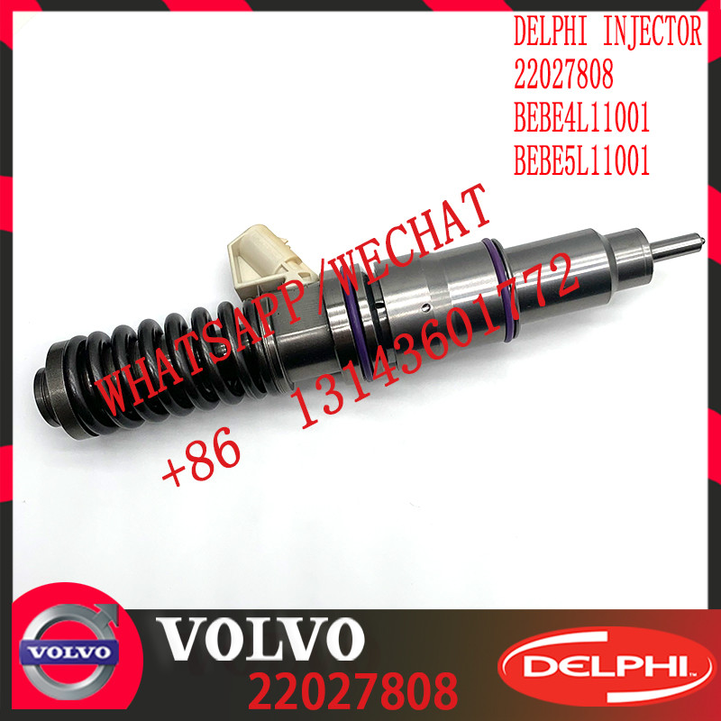 22027808 Common Rail Diesel Fuel Injector Assy 22027808 BEBE4L11001 BEBE5L11001 E3.5 for VOVLO MD13 US13