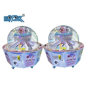 China Commercial Coin Operated Happy Gashapon Cotton Candy Machine Vending Machine on sale