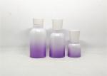 40ml 80ml 120ml Glass Lotion Dispenser Bottle Gradient Purple Space Saving