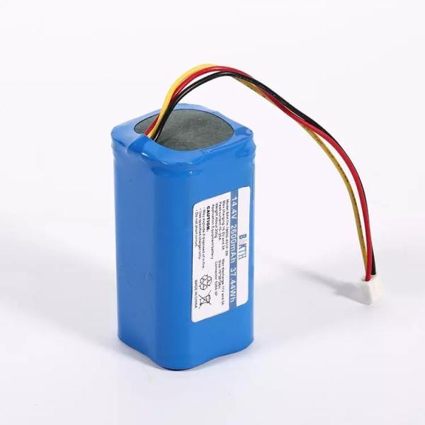 China 18650 4S1P 14.8v 2600mAh 100% High Quality Customized 18650 Li-ion Battery Pack for Robot Vacuum factory
