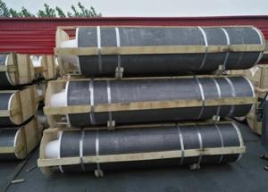 China Graphite Sheet Electrode Steel Plants Refractory 1500mm-2700mm For Arc Furnaces factory