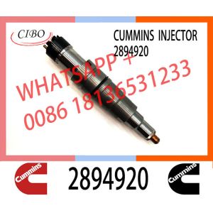 hinery Engines Parts Cum-mins ISX QSX Engine Injector 5579415 2894920 fuel
