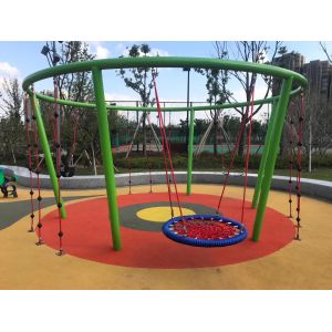 Combination Rope Child's Nest Swing Seat Round 100cm UV Resistant