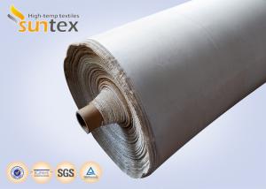 China 600g High Temperature Resistance Silica Fabric For Expansion Joint factory