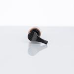 24/410 Black and Gold High-necked Electroplated Aluminum Plastic Pump Head for