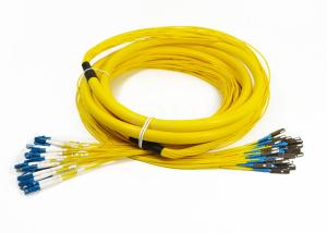 China 24 Core Distribution Jumper Optical Fiber Patch Cord , Fiber Optic Patch Cords factory