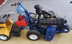 China PCD Grinding Booster Driver Road Marking Removal Equipment factory