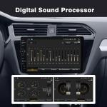 9" Universal Car DVD Player with Knob Touch Screen Radio Carplay GPS and 20
