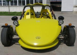 China Steel Frame 250cc Tri Wheel Motorcycle With Signal Lights / Head Cover / Windshield factory