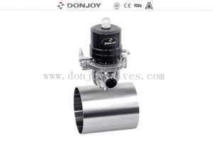 China DONJOY 2 Inch Pneumatic Radial Diaphragm Valve for tank factory