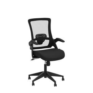 China Flip-up Armrest Mesh Executive Lumbar Support Swivel Chair for Home Office by Alinunu factory