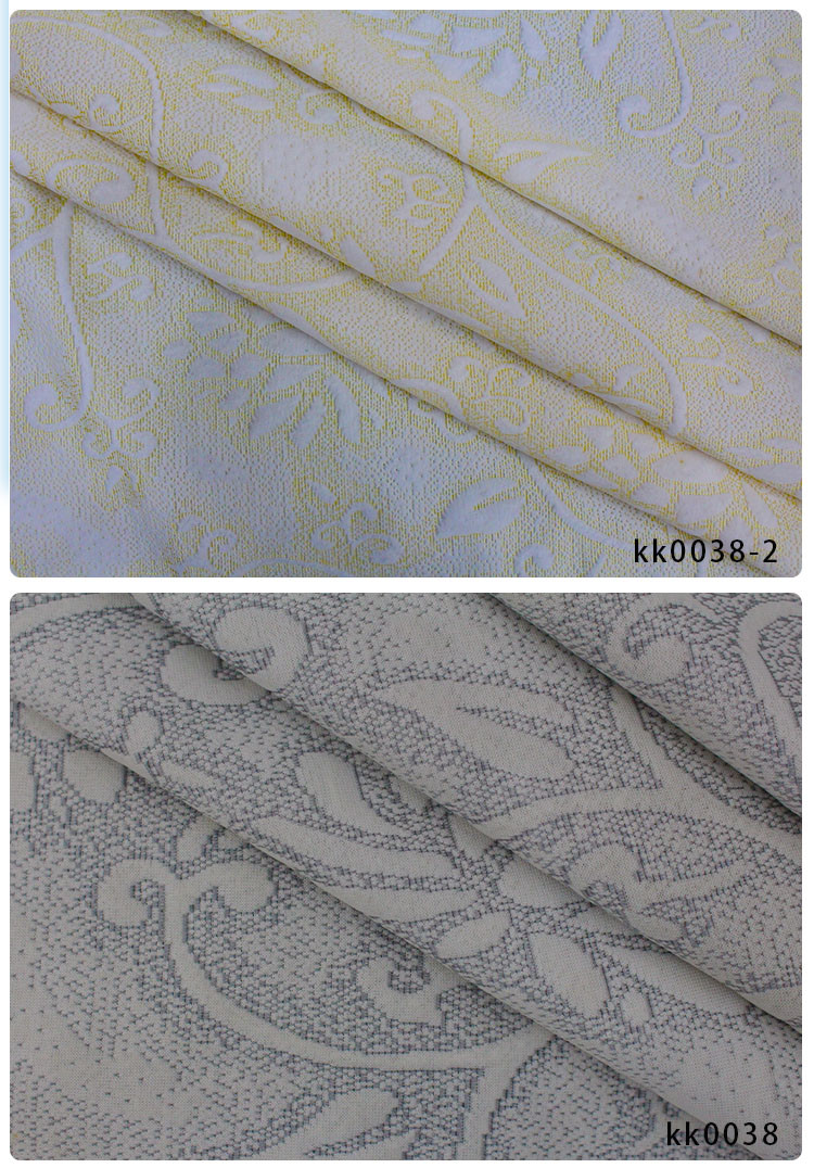 Jacquard Air Mattress Pillow Fabric Yarn Dyed Technology Spot