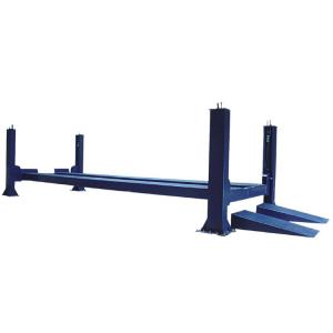 China 10 Tons Four Post Lift With Four Cylinder Hydraulic Lift And Fast Rise Time factory