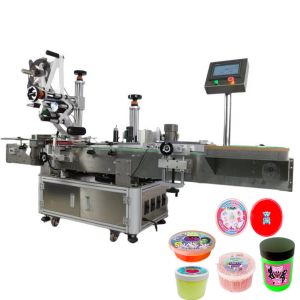 High Speed Labeling Machine for Sides and Cylindrical Labels 220 KG Weight