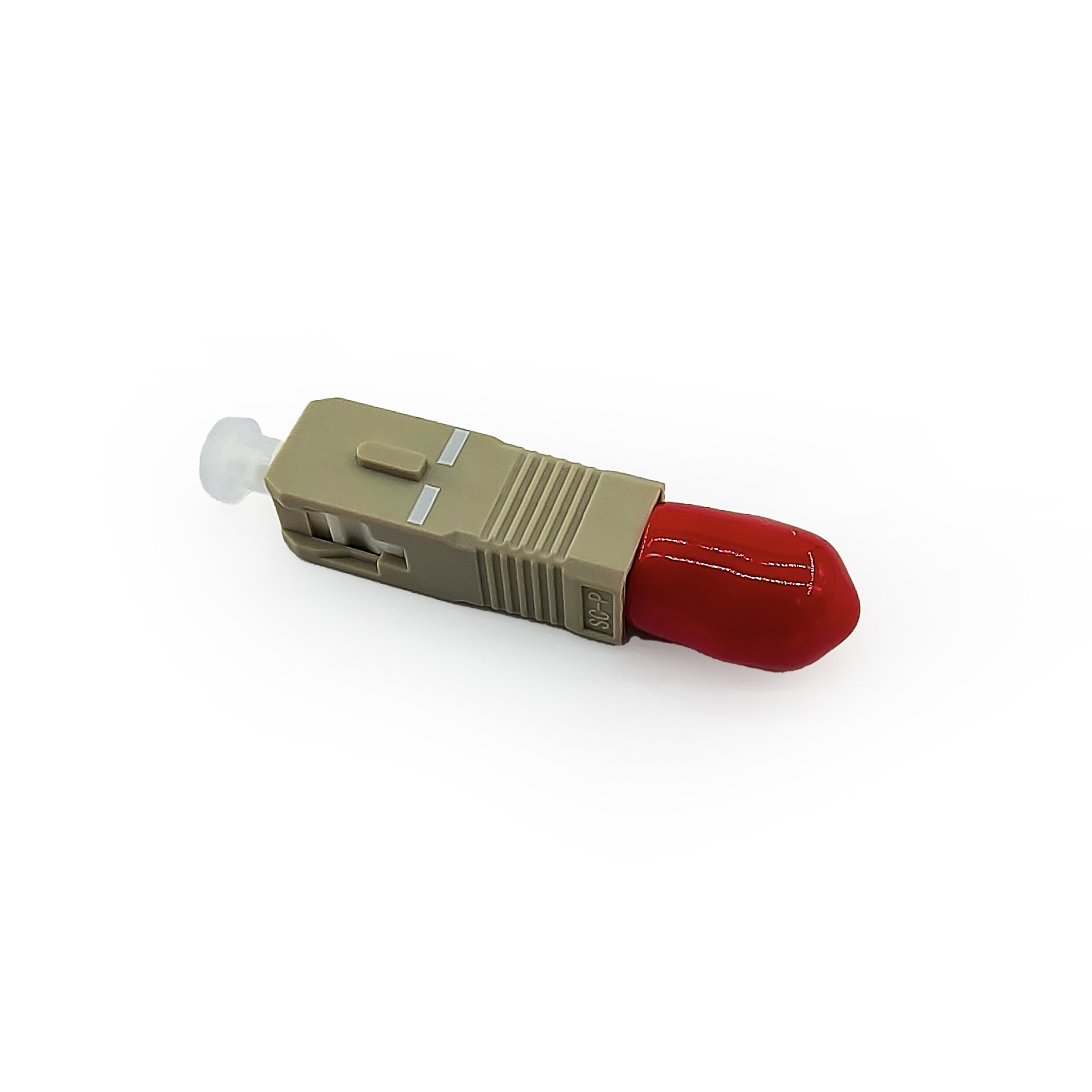 MM ST To SC Fiber Adapter , ST PC to SC UPC Female To Male Multimode Hybrid Adapter