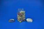 Food Grade Plastic Airtight Storage Jars Transparent Color For Travel
