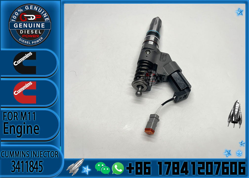 Common rail injector fuel injecto 4307516 3411761 3411845 4307547 for M11 Excavator QSM11 ISM11 M11