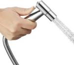 Toilet Bidet Sprayer Faucet Shattaf Set Stainless Steel For Bathroom Health