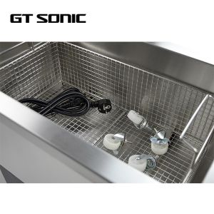 Power Adjustable Industrial Ultrasonic Cleaner 36L SUS304 tank acid proof