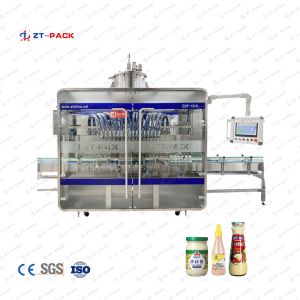 China Ss316l Hot Sauce Filling Machine 50hz 5l Automatic Piston Filler on sale