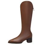 1168-16 European And American Sexy Pointed-Toe Boots Thick Heels Were Thin Wild