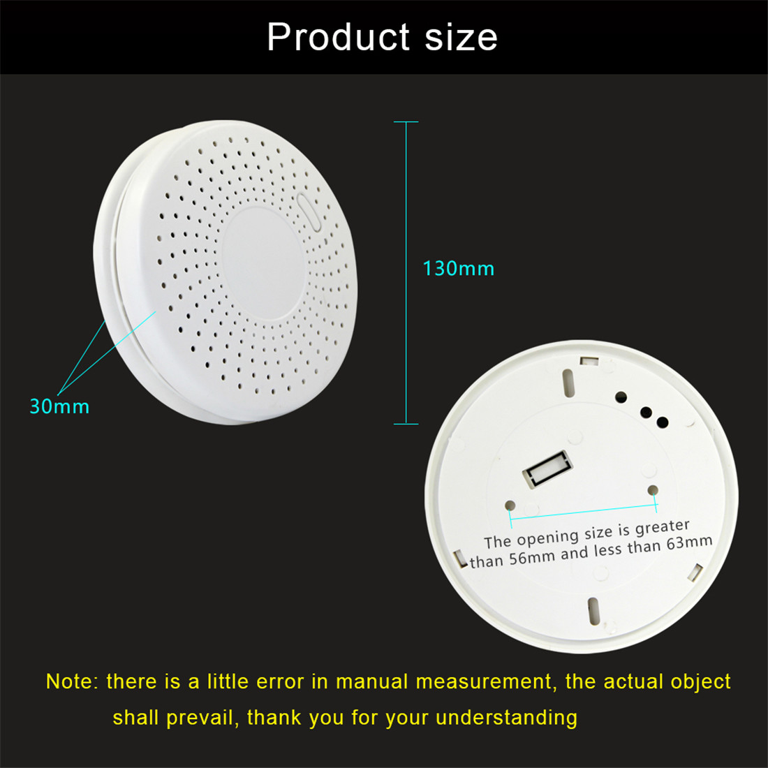 Wi-Fi Smoke Detector(SNT912W-1)