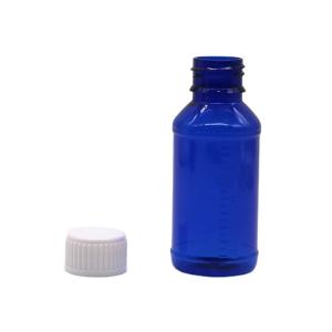 China 100mL PET Round Pharmacy Container for Medical Waste Screen Printed Child Safety Cap factory