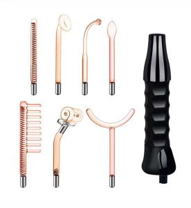 China 7 in i High Frequency Skin Therapy Wand Tightening Wrinkle Reducing Skin Lifter Puffy Eyes Hair Follicle Stimulator factory