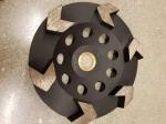8 Inch Diamond Cup Wheels Round Sintered Marble Grinding Wheel Special Shaped